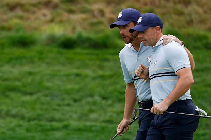 Friday Foursomes Highlights: McIlroy/Fleetwood vs. Morikawa/English