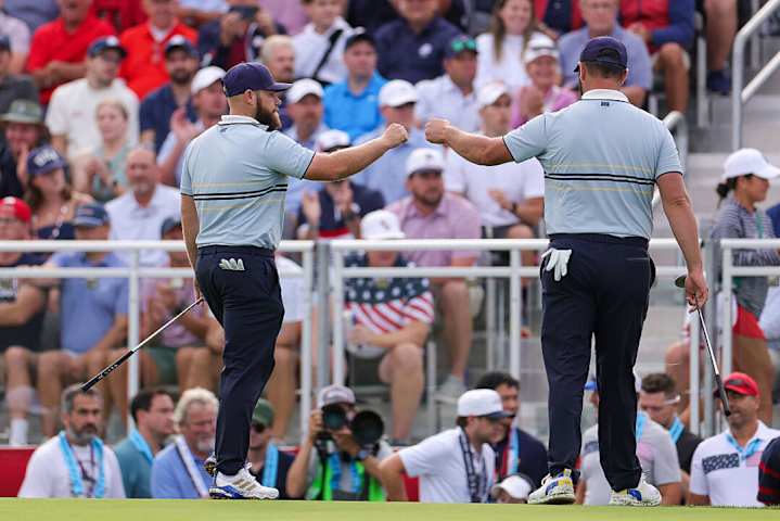 Friday Foursomes Highlights: Rahm/Hatton vs. DeChambeau/Thomas