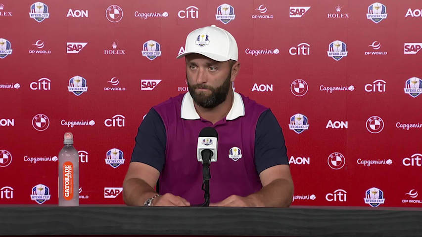Jon Rahm on European Team Camaraderie 