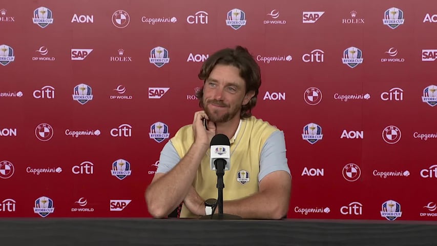 Tommy Fleetwood Talks Team Spirit, Past Experience