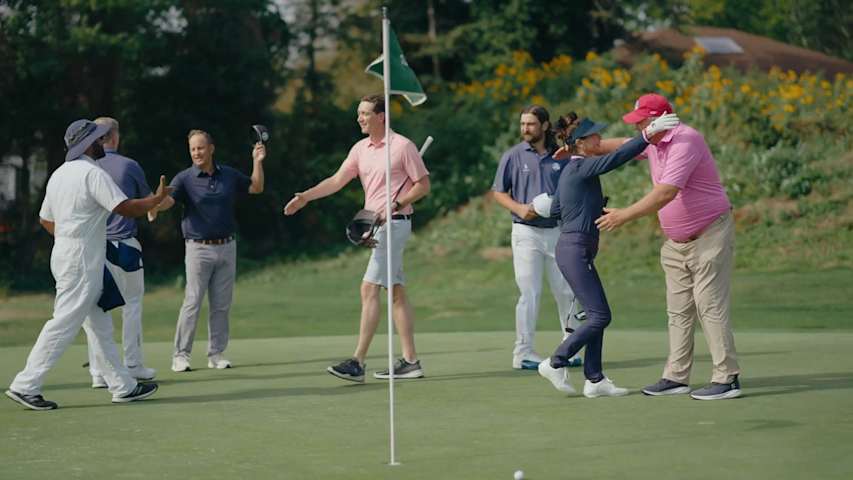 Celebrity All-Star Match Practice Round