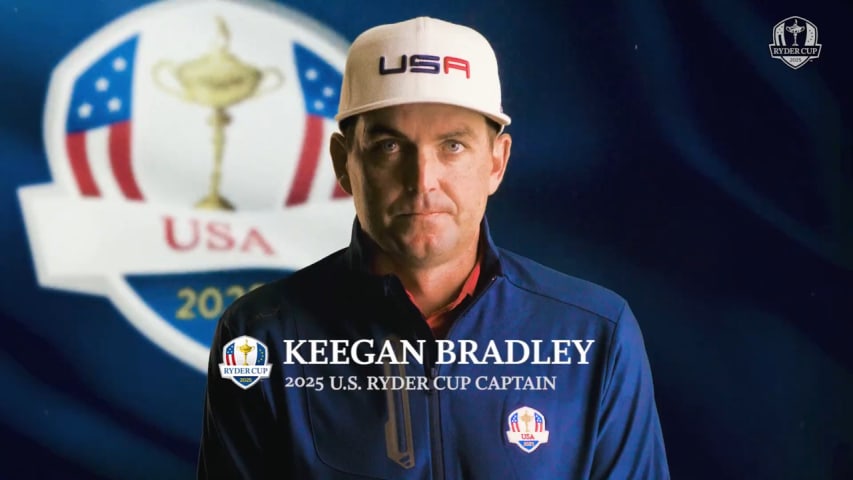 2025 U.S. Ryder Cup Captain Keegan Bradley